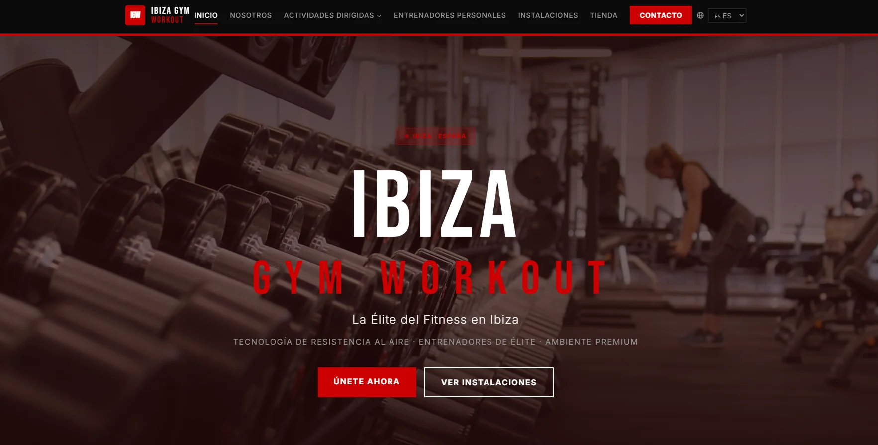 Ibiza Gym Workout